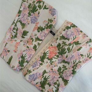 ZARA corset top